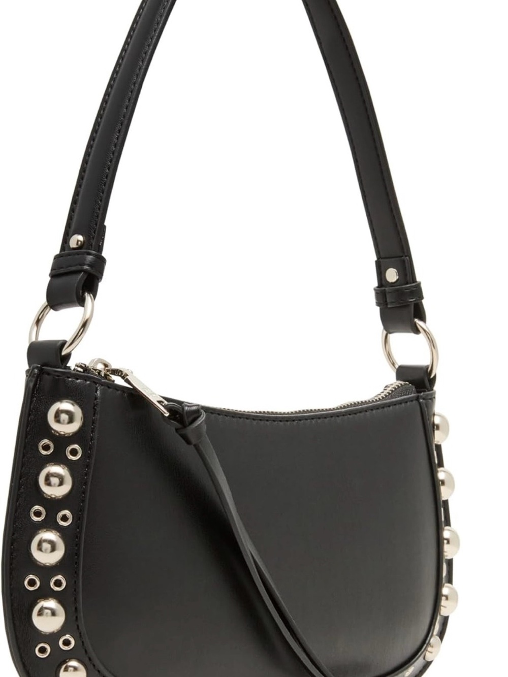 Steve Madden Black Studded Shoulder Bag - Women